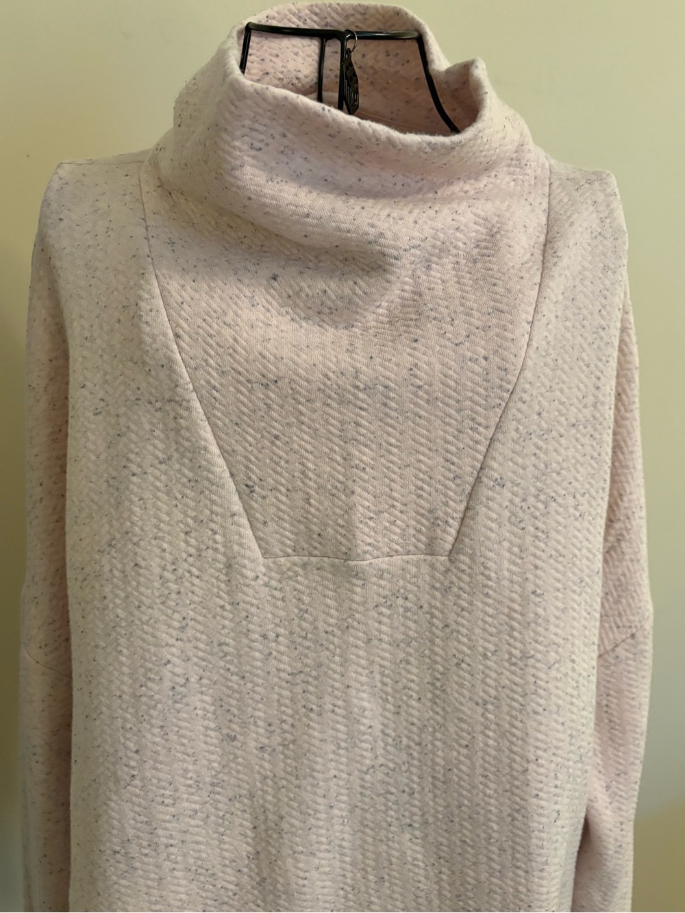 CALIA by Carrie Underwood Soft Blush Funnel Neck Sweater